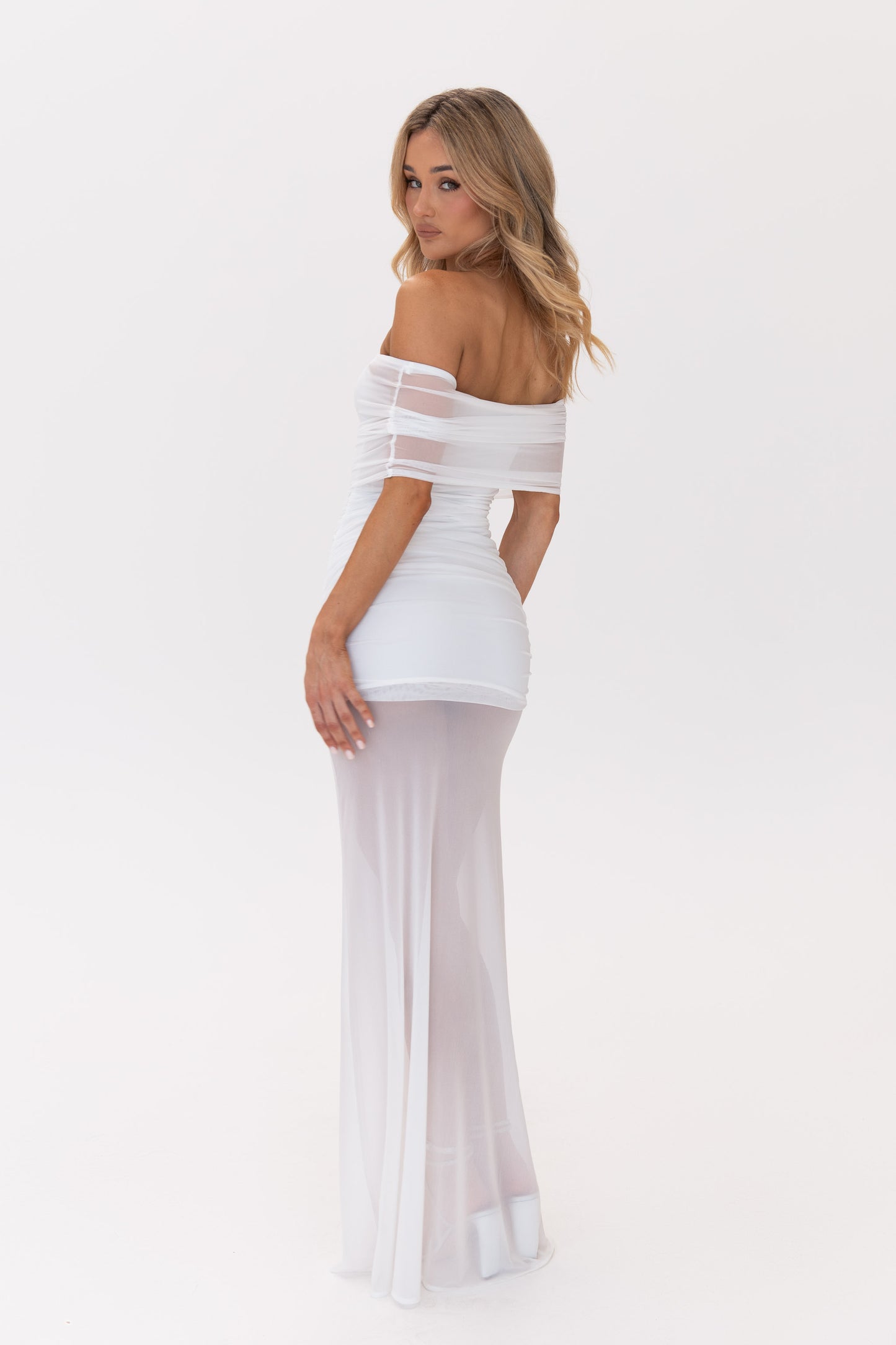 Aeris Dress White