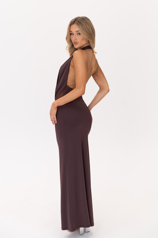 Noé Dress Chocolate
