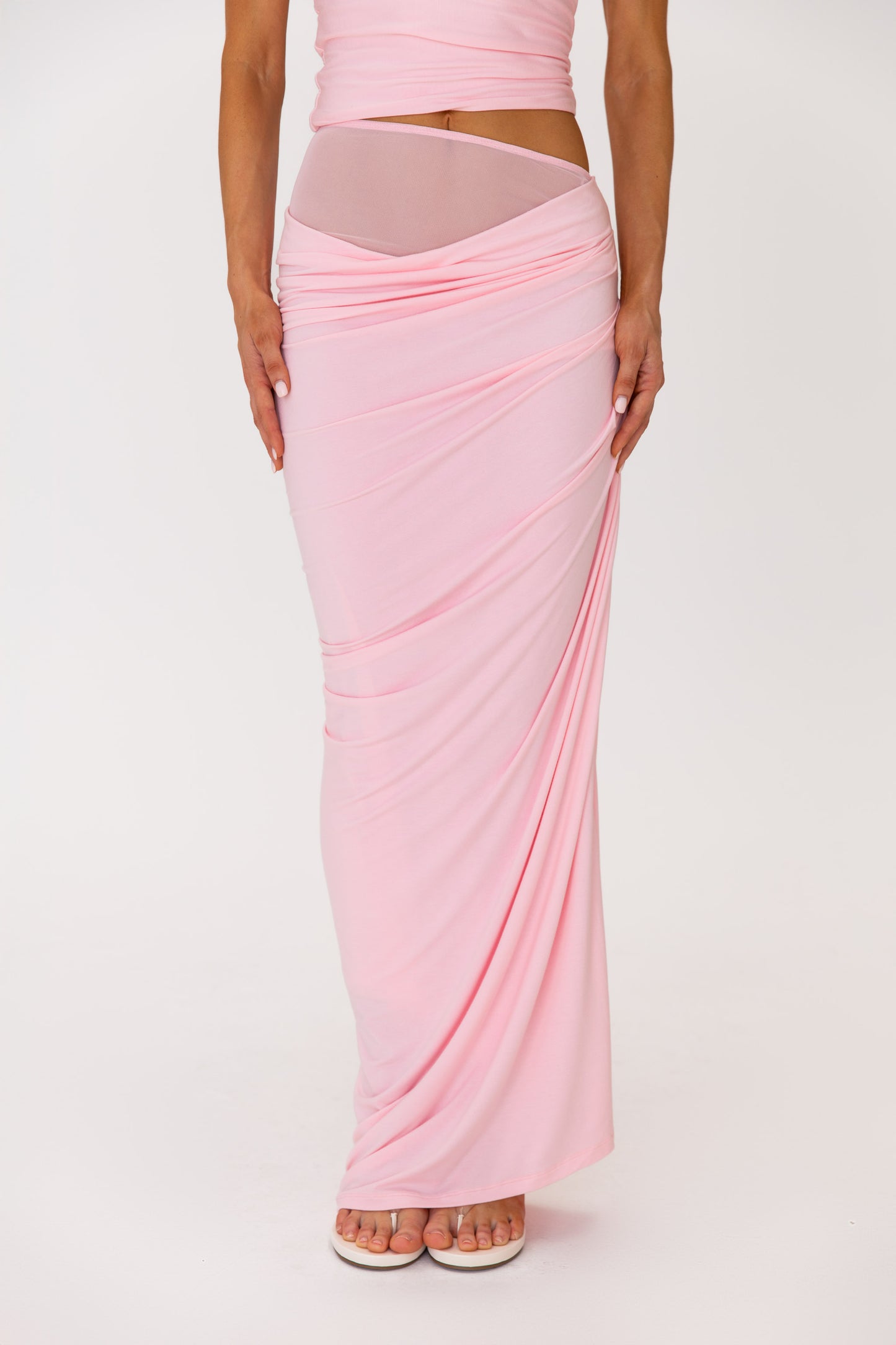 Névoa Skirt Baby Pink