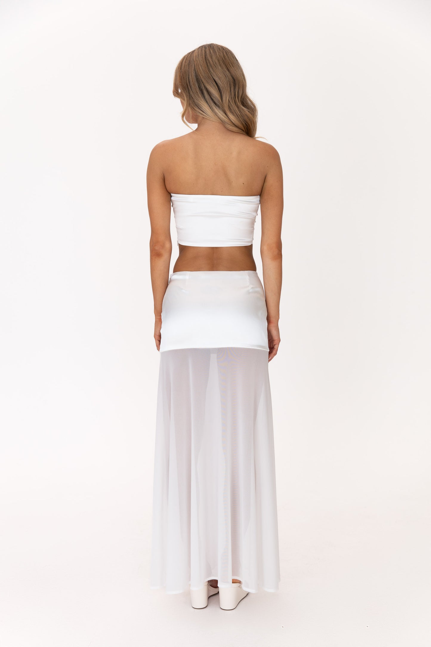 Élanore Skirt White