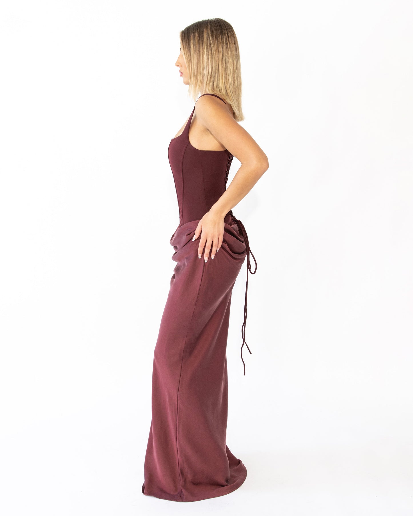 Dior Dress Burgundy