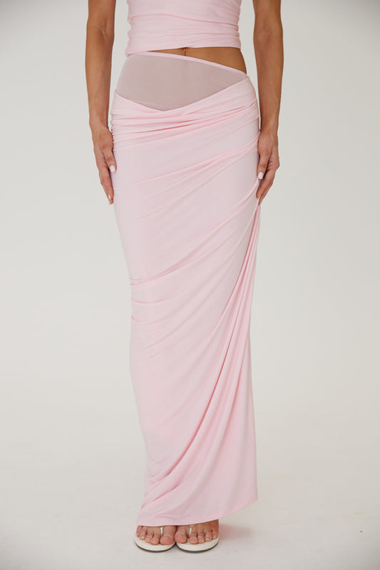 Névoa Skirt Baby Pink