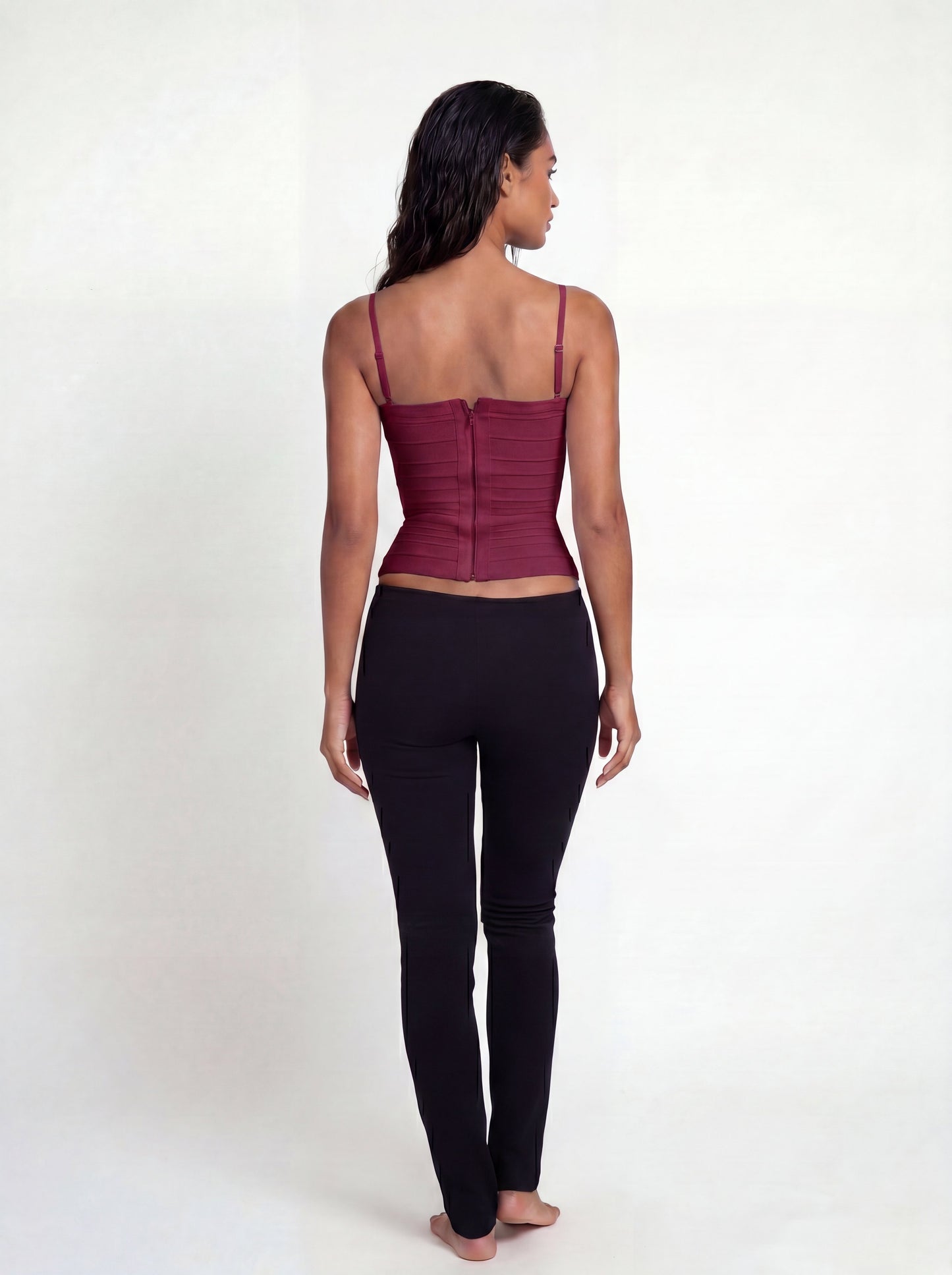 Ava Top Burgundy
