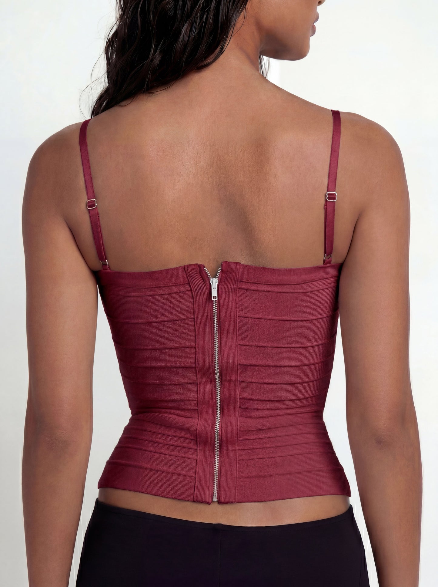 Ava Top Burgundy