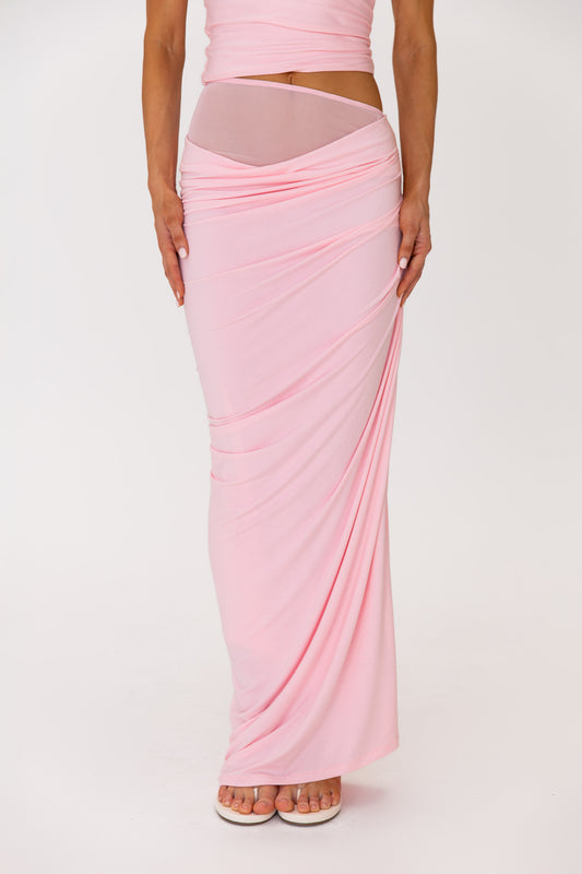 Névoa Skirt Baby Pink