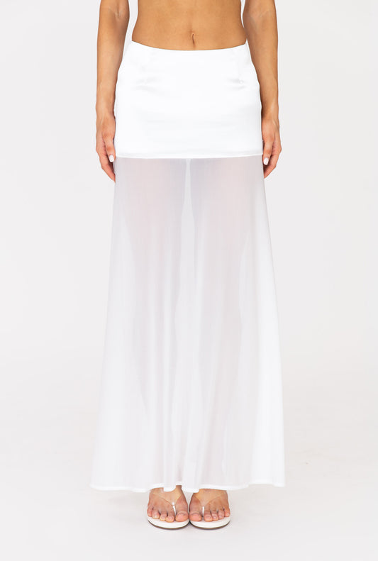 Élanore Skirt White