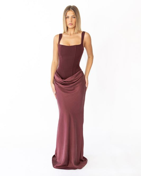 Dior Dress Burgundy
