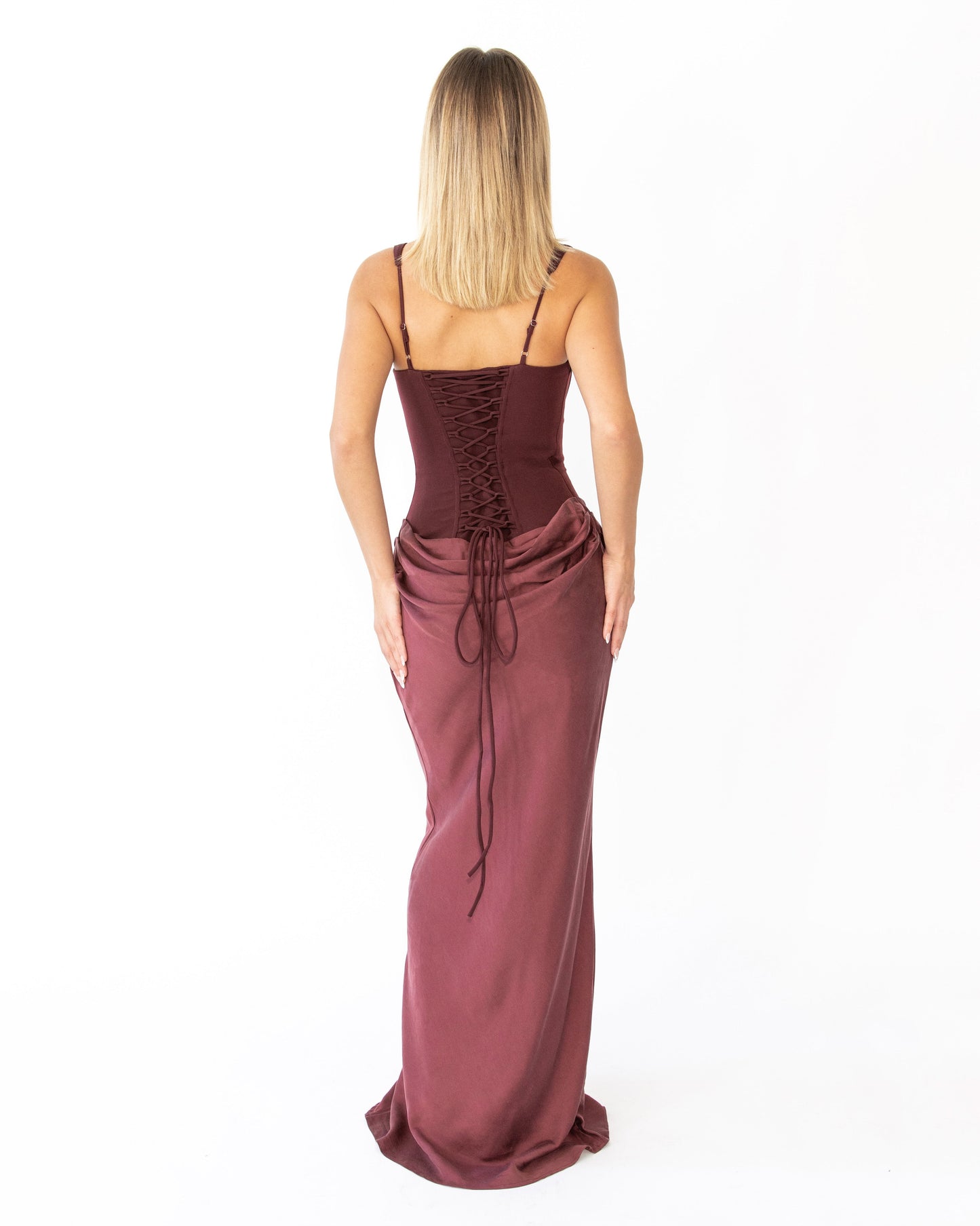 Dior Dress Burgundy