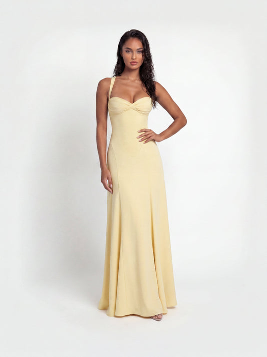 Eden Dress Yellow