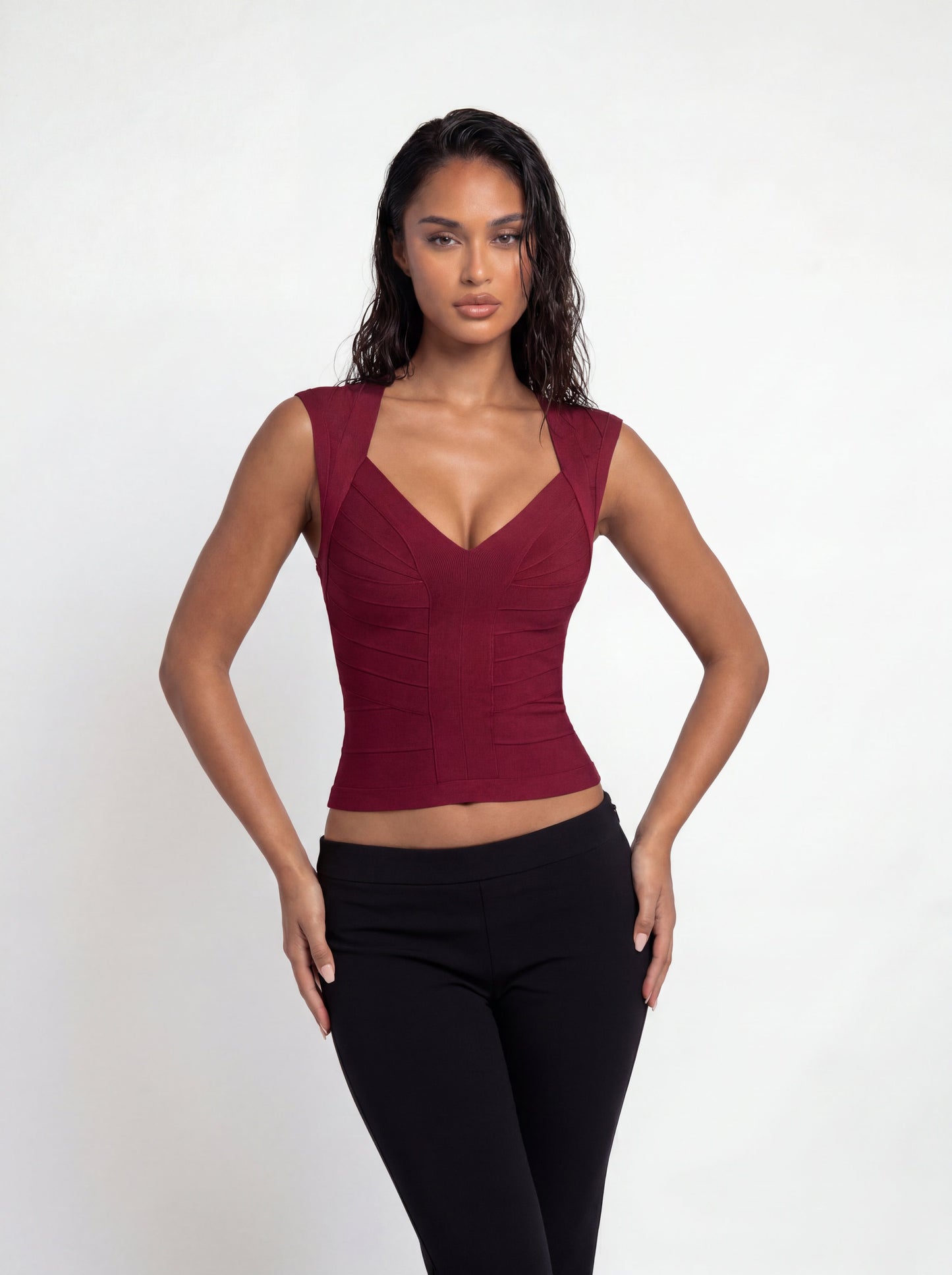 Nova Top Burgundy
