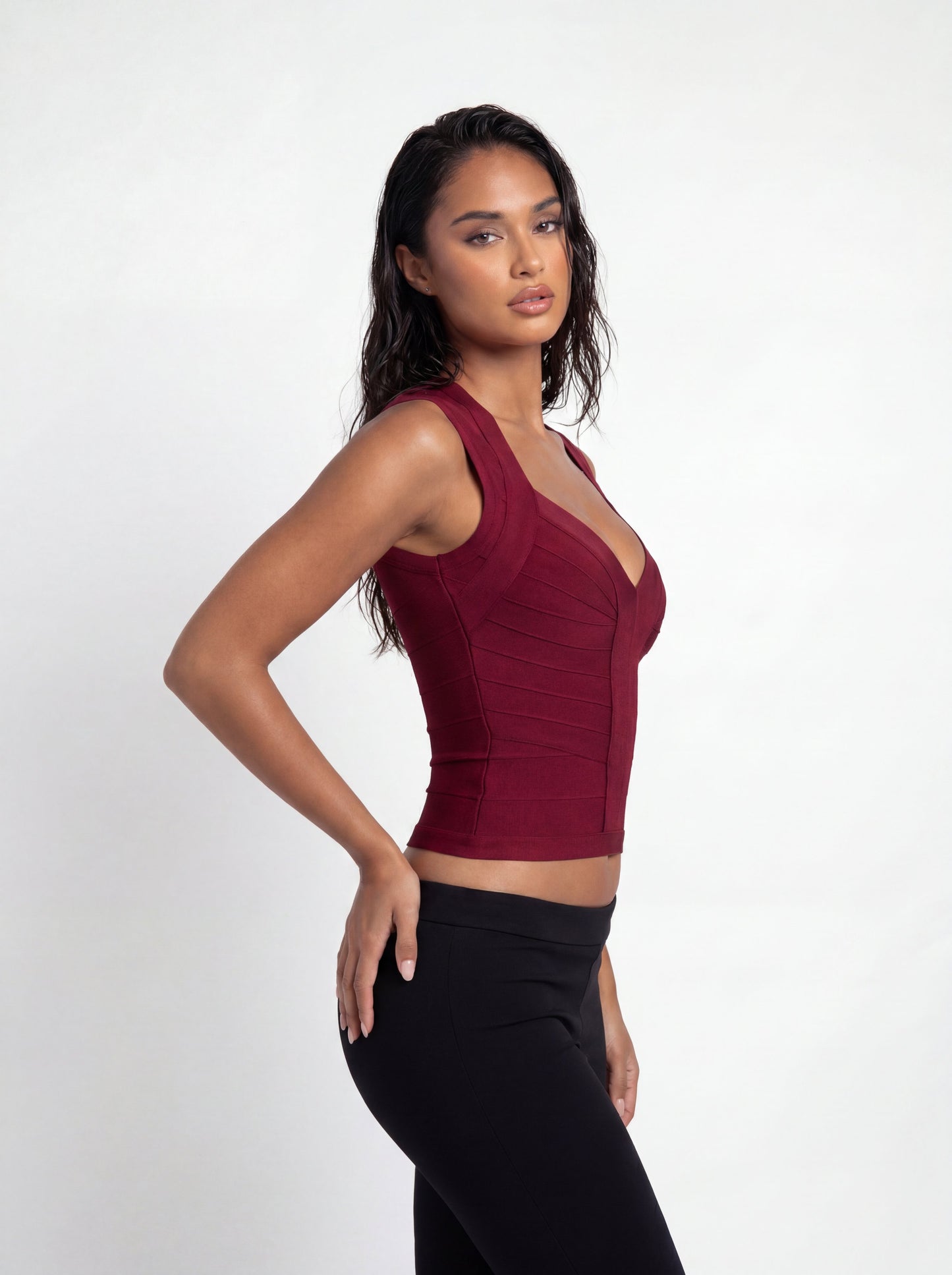 Nova Top Burgundy