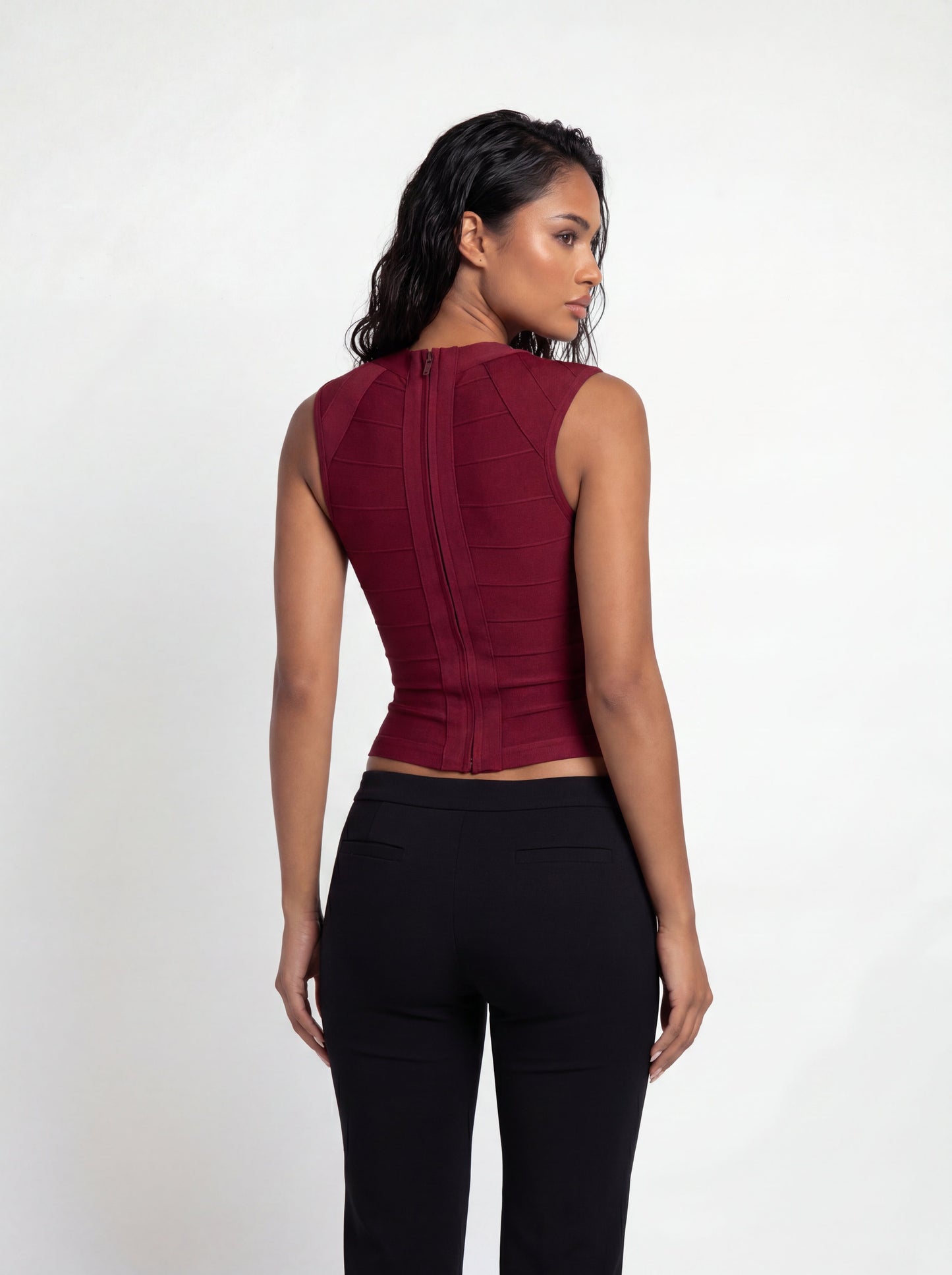 Nova Top Burgundy