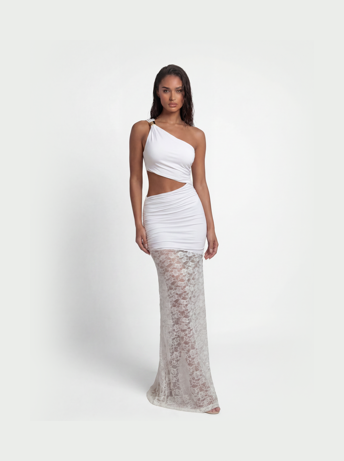 Aria Dress White