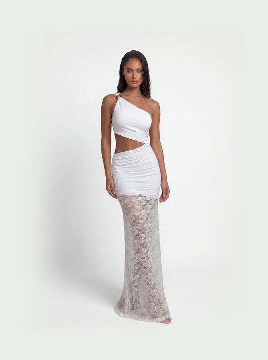 Aria Dress White