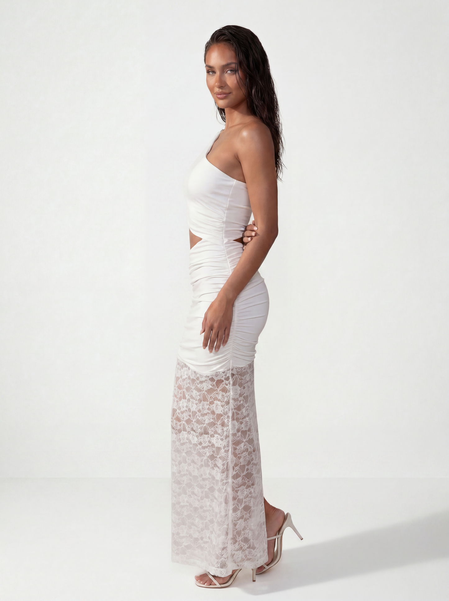 Aria Dress White