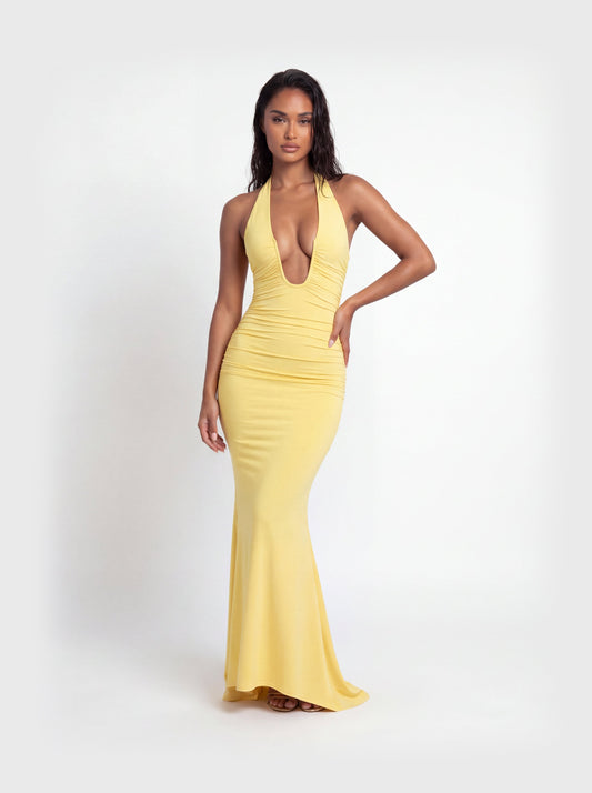 Zara Dress Yellow