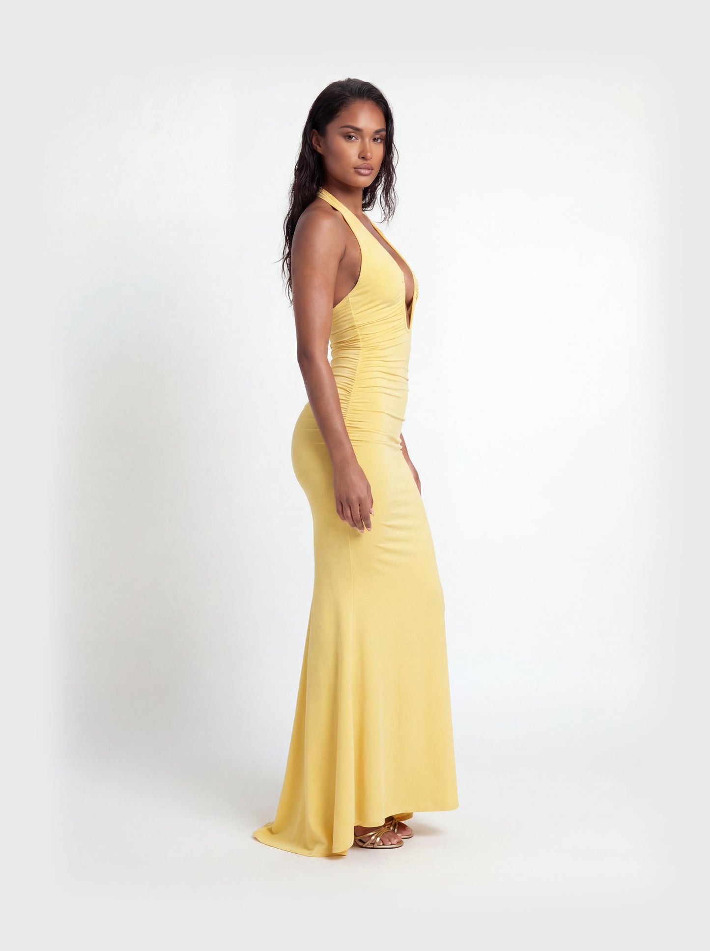 Zara Dress Yellow